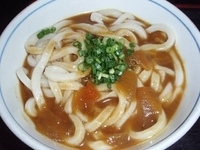 「カレーうどん（380円）+ざるうどん（250円）」@もり家の写真