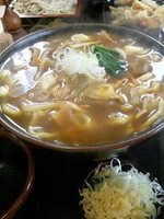 「大盛煮込みうどんカレー味￥1050」@つばさの写真