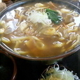 大盛煮込みうどんカレー味￥1050