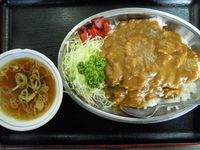 「カツカレー 800円」@味の店 後楽の写真