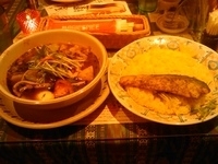 「ベジマッシュ@天空@ライス大盛り@サーモンムニエル」@マジックスパイス 下北沢店の写真