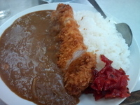 「カツカレー（850円）」@中華料理 菊亭の写真