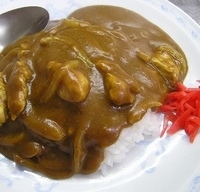 「半カレーライス」@せきぐちラーメン 東金町店の写真