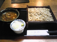 「カレー付け蕎麦」@大井更科の写真