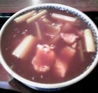 「カレー南ばん（610円）」@やぶ栄の写真