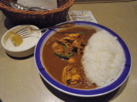 「チキンカレー」@カリーライス専門店 エチオピア 本店の写真