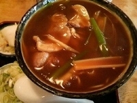 「カレー南蛮（そば） 「800円」」@そば処 あさい庵の写真