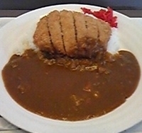 「ロースカツカレー（560円）」@カフェ と～ぶ 春日部店の写真