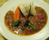 「野菜たっぷりカリー（激辛+60円）=1040円」@インド風カリーライス すぱいすの写真