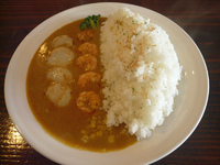 「海老とホタテのカレー」@カレー風味すずき 高崎店の写真