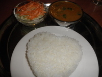 「野菜カレーセット 「745円」」@インド アジアン レストラン ブッダの写真