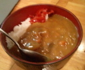 「カレー丼200円」@激旨の味噌工房 沙門の写真