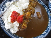 「カレーライス￥550」@らーめん一心亭の写真