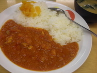 「トマトカレー290円」@松屋 芝大門店の写真