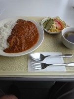 「キーマカレー（大盛）600円」@フローラの写真