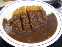 「メンチカツカレー520円」@かつや 浅草橋店の写真