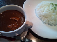 「チキンカレー+大盛+5辛（会員クーポン価格410円+100円+1」@香辛飯屋 つくば本店の写真
