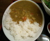 「カレーライス600円」@丸直の写真