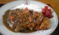 「かつカレー￥970」@そば処大村 総社の写真