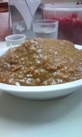 「大盛りカレー [500円]」@まんてんの写真