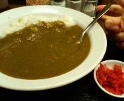 「カレーライス 600円」@丸直の写真