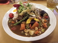 「ヤサイビーフカレー」@カレーハウスキッチンの写真