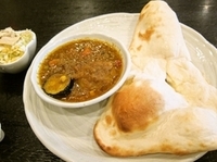 「Aランチ（760円）で、カレーは野菜カレー。辛さは、レベル1.5」@インド料理 ミルチの写真