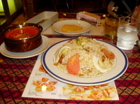 「マトン・ビリヤーニ+ダルバラク+etc ¥2000」@Hariom 取手店の写真