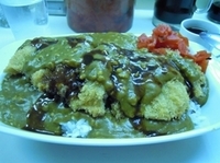 「カツカレー600円」@まんてんの写真