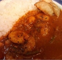 「エビカリー（辛さ70倍）1030円」@カリーライス専門店 エチオピア 高田馬場店の写真