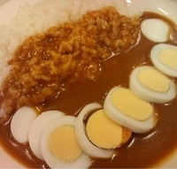 「サービスカレーセット（ドリンク付き）380円」@HOMEMADE CURRY TIME 上野店の写真