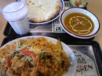 「ビリアニ ￥500チキンカレーセット￥680ナンをチーズナンに変」@SULTAN JUSCO取手店の写真