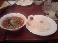 「スープカレー・キーマ」@東京スープカレーCahaya 総本店の写真