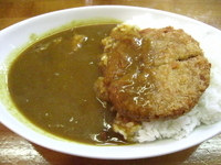 「メンチカツカレー600円」@カレーハウス Jipps 立石駅前店の写真