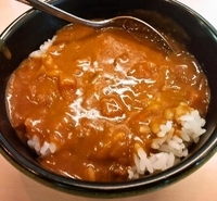 「ラーメン（こってり）+カレー丼セット（700円+150円）」@天下一品 つくば店の写真