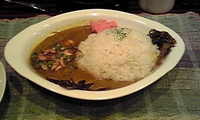「超こってりニンニク豚骨カレー 他」@野毛山カレー食堂の写真