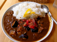 「ナスとトマトのカレー」@PAPAN KITCHENの写真