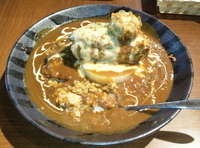 「自家製デミグラス煮込みハンバーグカレー チーズフォンデュソースで」@欧風カレー工房 すぷ〜ん 府中店の写真