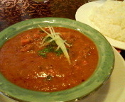 「野菜カレー（激辛）（ライス選択） 880円」@本格カレー屋 KARACHiの写真