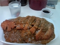 「カツカレー大盛」@まんてんの写真