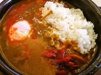 「カレーライス大盛￥480温玉￥60 2辛￥40」@すき家 馴柴店の写真