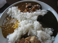 「カレー&サラダランチ 日替チーズチキン1350円」@ステーキのあさくま 狭山店の写真
