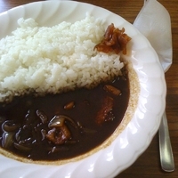 「カレーライス（￥750）」@万定フルーツパーラーの写真