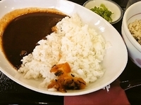 「ビーフカレー￥390 冷やし小そば￥200」@なか卯 龍ヶ崎店の写真