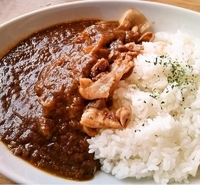 「スタミナカレー（大盛無料）599円」@ジョイフル 古河坂間店の写真