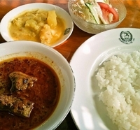 「スリランカカリーセット（チキンカリー）790円」@インド スリランカ レストラン294の写真