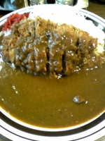 「カツカレー￥630」@キッチン南海 蔵前店の写真