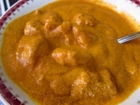 「チキンカレー（750円）」@KUMARI RESTAURANT 取手店の写真