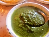 「ホリデーランチ（ほうれん草カレーに替え）（1480円）」@カレーショップ スリ・ランカの写真