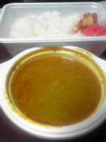 「オリジナルカレー弁当￥680」@カレー専門店 ラジャの写真